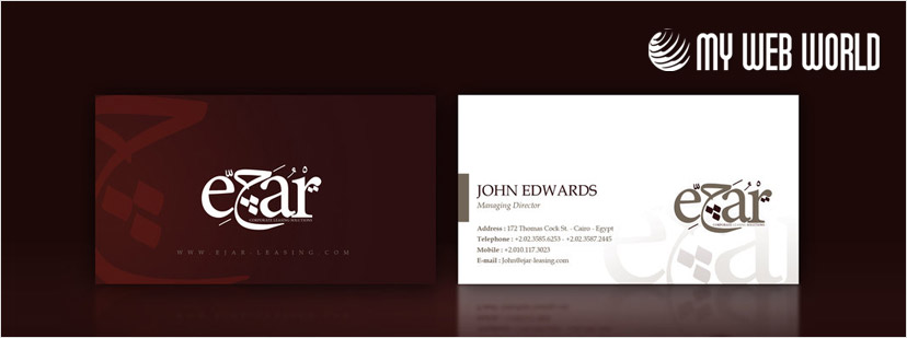 visiting card design cochin