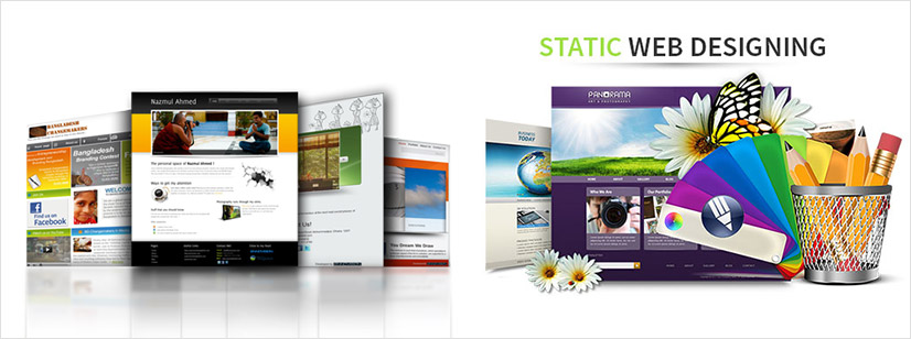 static website design cochin