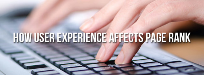 User Experience Affects Page Rank
