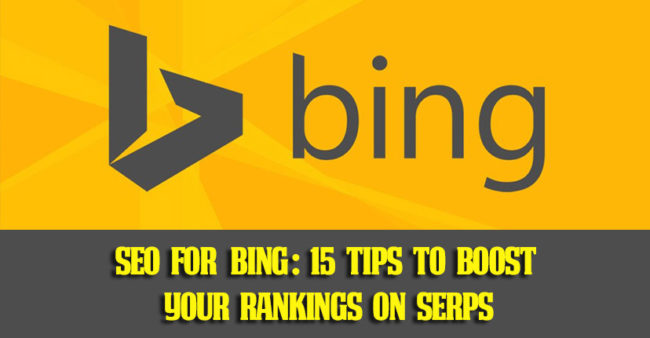 seo for bing