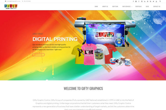 gifty graphics dubai