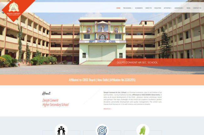 web design company for school and colleges in kerala