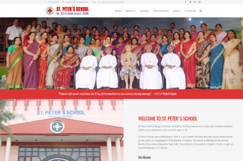school website design kochi