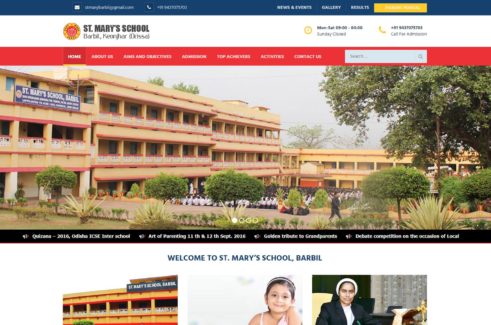 school website design kerala