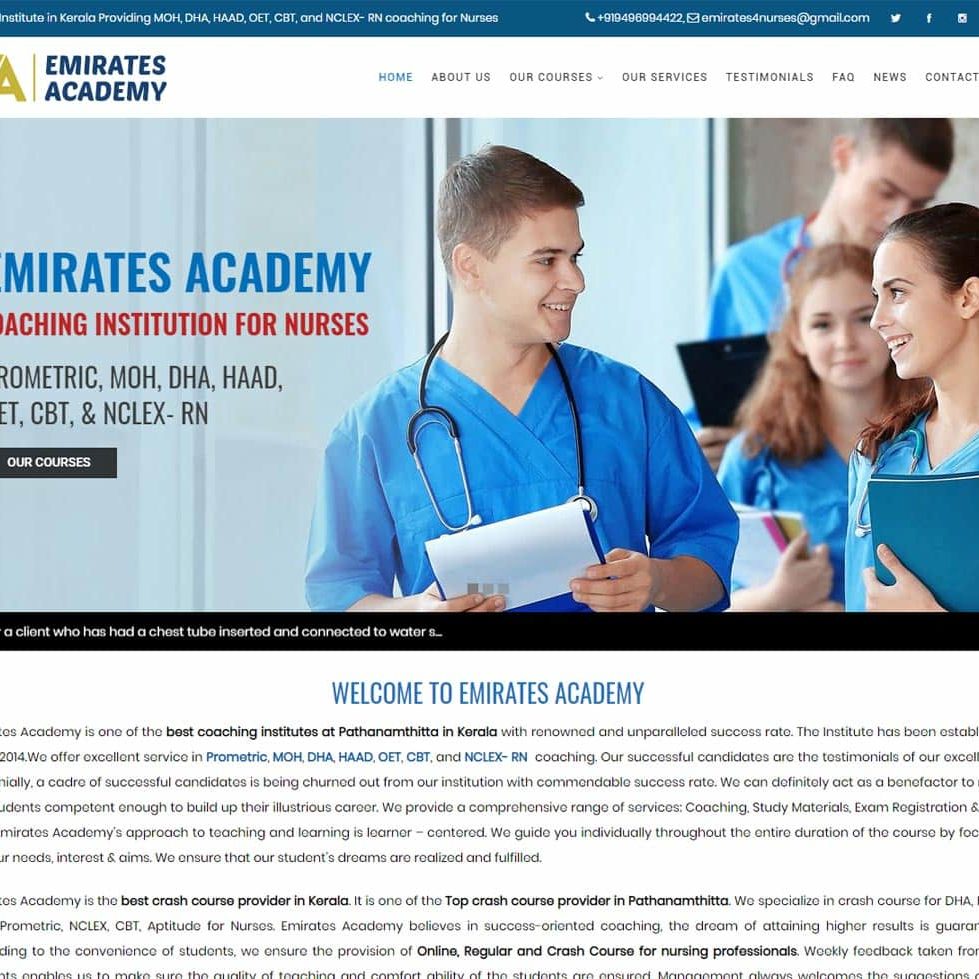 freelance web designer pathanamthitta