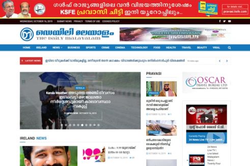 news portal web developer kerala