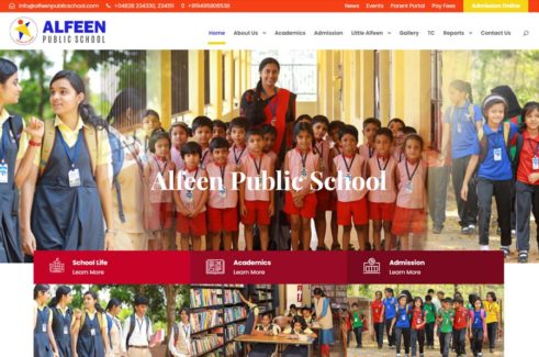 school website development company kottayam